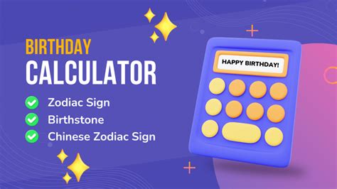 Birthday Calculator.